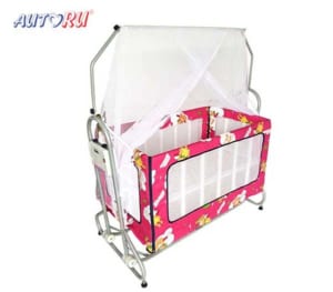 Nôi cũi giường trẻ em 2 trong 1 hai tầng Autoru 4 sao AUAC4S 9 Auac4s