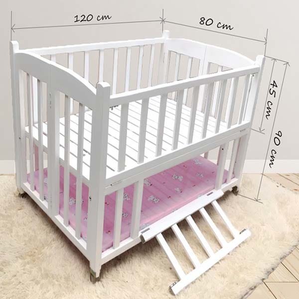 Cũi cho bé goldcat sơn 2 dát 21 Cui Cho Be Goldcat Son 2 Dat (7)