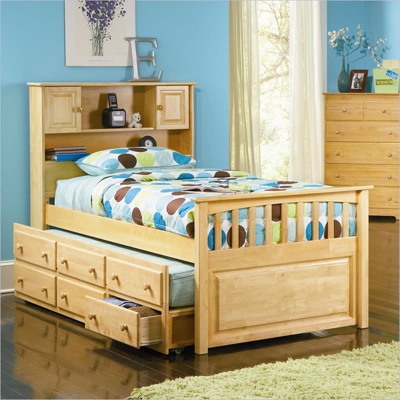 Giường hộp hai tầng CM738 + hộc sách màu mâu đen 11 Giuong Hop Hai Tang Cm738 (1)