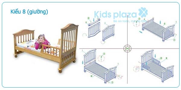 Nôi giường cũi Nobita 9 kiểu lắp ráp 43 Giuong Cui Nobita Kieu 8