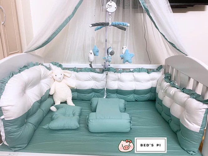 Mùng và cọc cao cấp cho cũi Hàn Quốc 18 Mung Va Coc Cao Cap Cho Cui Han Quoc (1)