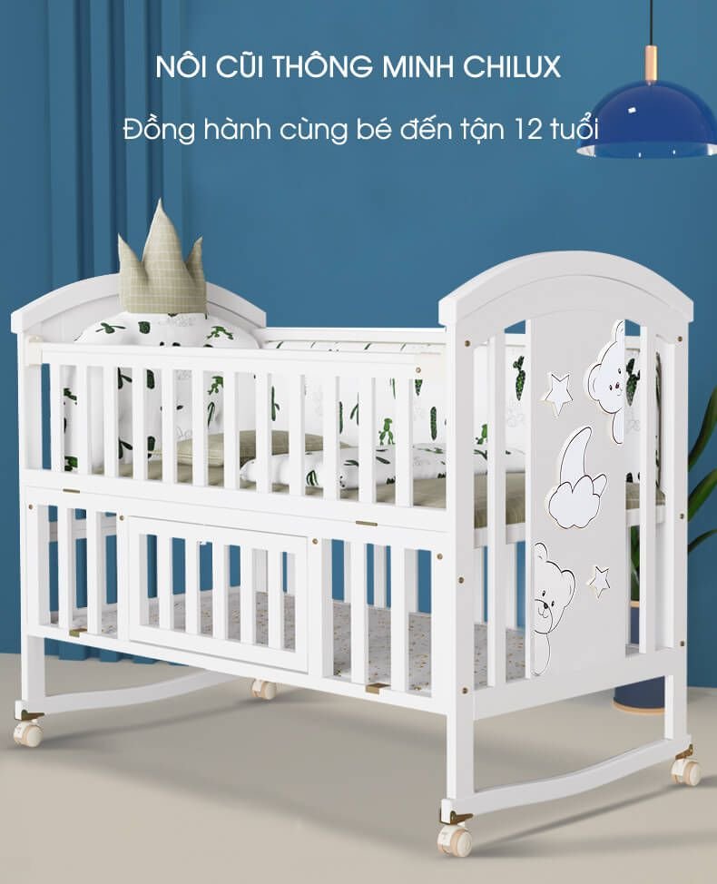 Cũi nôi giường đa năng Chilux - NCT01 18 Cui Noi Giuong Da Nang Chilux Nct01 (9)
