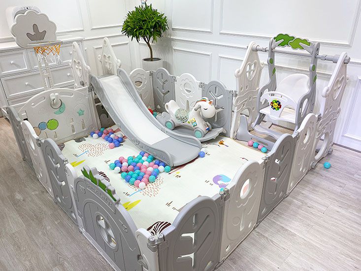 Bộ quây nhựa Baby Cosi Forest 19 Bo Quay Nhua Baby Cosi Forest (13)