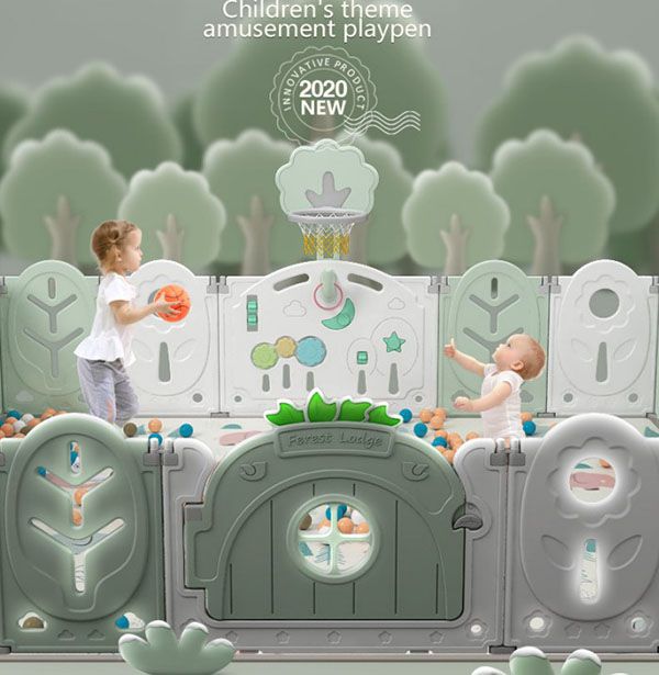 Bộ quây nhựa Baby Cosi Forest 37 Bo Quay Nhua Baby Cosi Forest