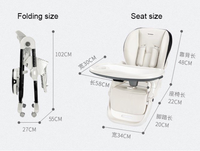 Ghế ăn cao cấp Umoo U04 14 ghe an cao cap umoo u04 7 shopcon