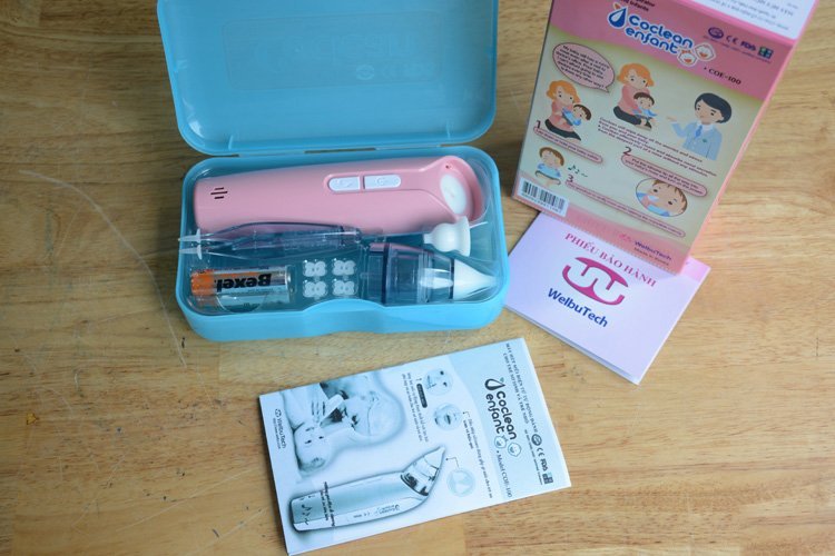 Máy hút mũi Coclean Enfant COE-100 10 may hut mui coclean enfant coe 100 8 shopcon