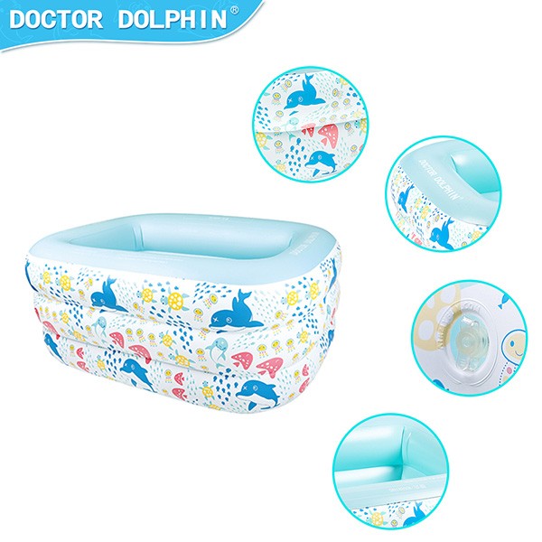 Bể bơi Doctor Dolphin hình tròn và hình chữ nhật 15 be boi doctor dolphin hinh chu nhat 1 shopcon