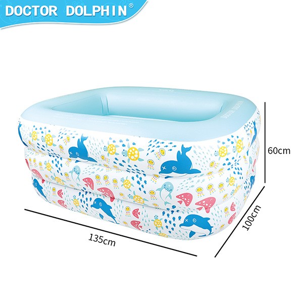 Bể bơi Doctor Dolphin hình tròn và hình chữ nhật 16 be boi doctor dolphin hinh chu nhat 4 shopcon