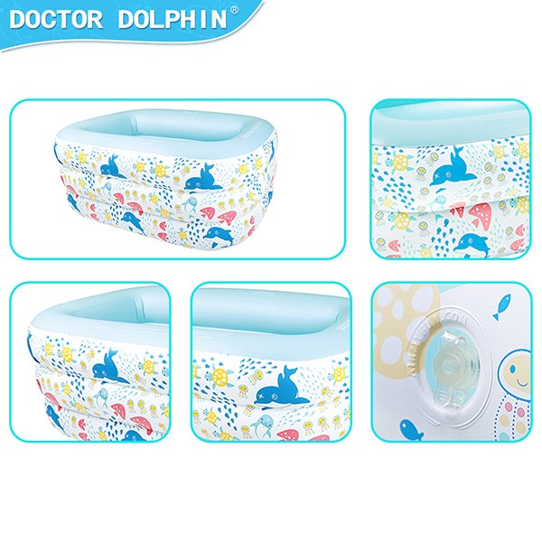 Bể bơi Doctor Dolphin hình tròn và hình chữ nhật 14 be boi doctor dolphin hinh chu nhat 5 shopcon