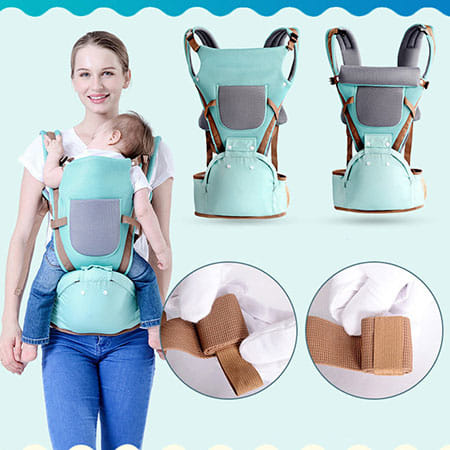 Địu baby lab thoải mái cho cả mẹ và bé