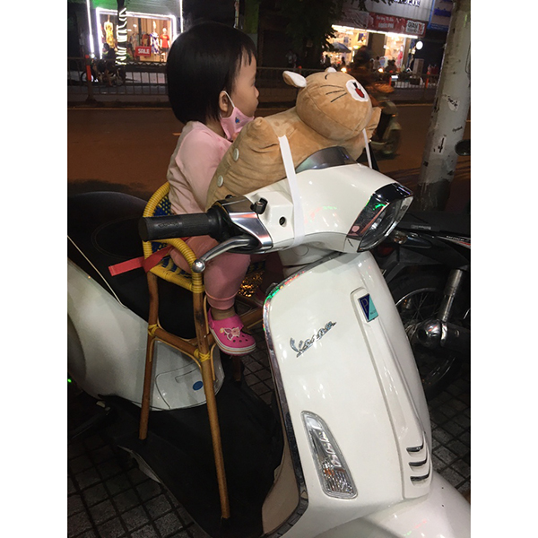 ghe may xe vespa shopcon