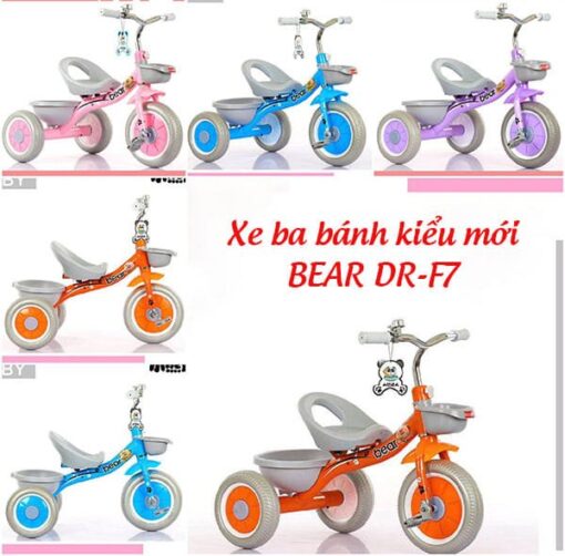 Xe Dap 3 Banh Kieu Moi Bear Dr F7