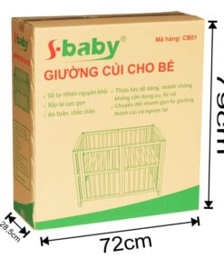 Giuong Cui Go Sbaby Cb01 Cho Tre Em (4)