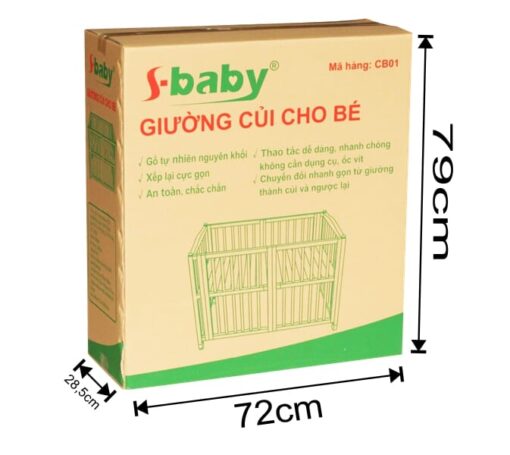 Giuong Cui Go Sbaby Cb01 Cho Tre Em (4)