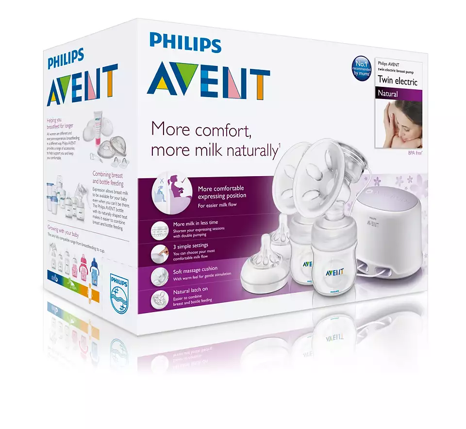 may hut sua bang dien philips avent scf334 02 2 binh sua 2 shopcon