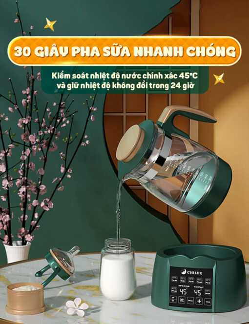 binh dun nuoc pha sua chilux 8 shopcon