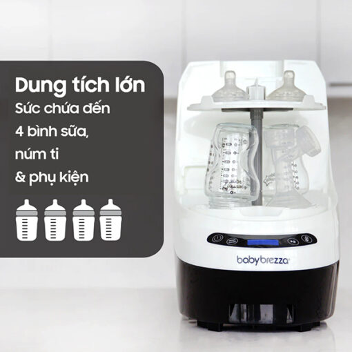 may rua binh sua baby brezza bottle washer pro 4 shopcon